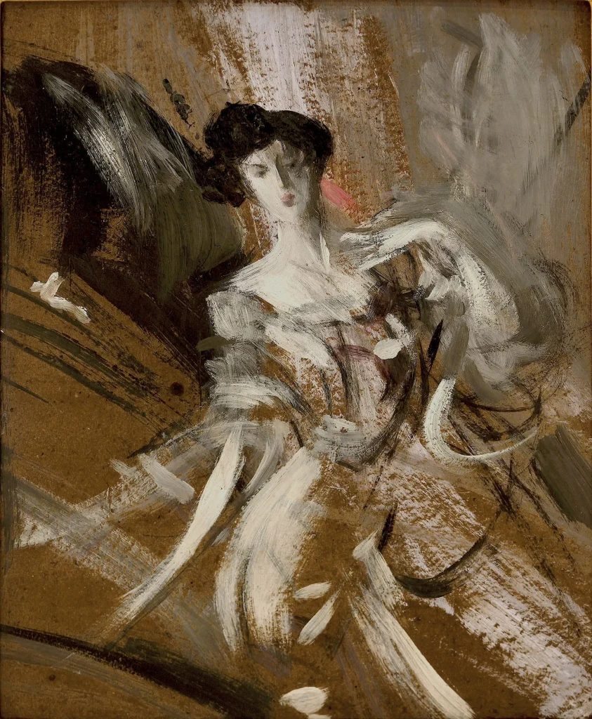 Giovanni Boldini, Ritratto di signora - Museo dell' Ottocento, Pescara