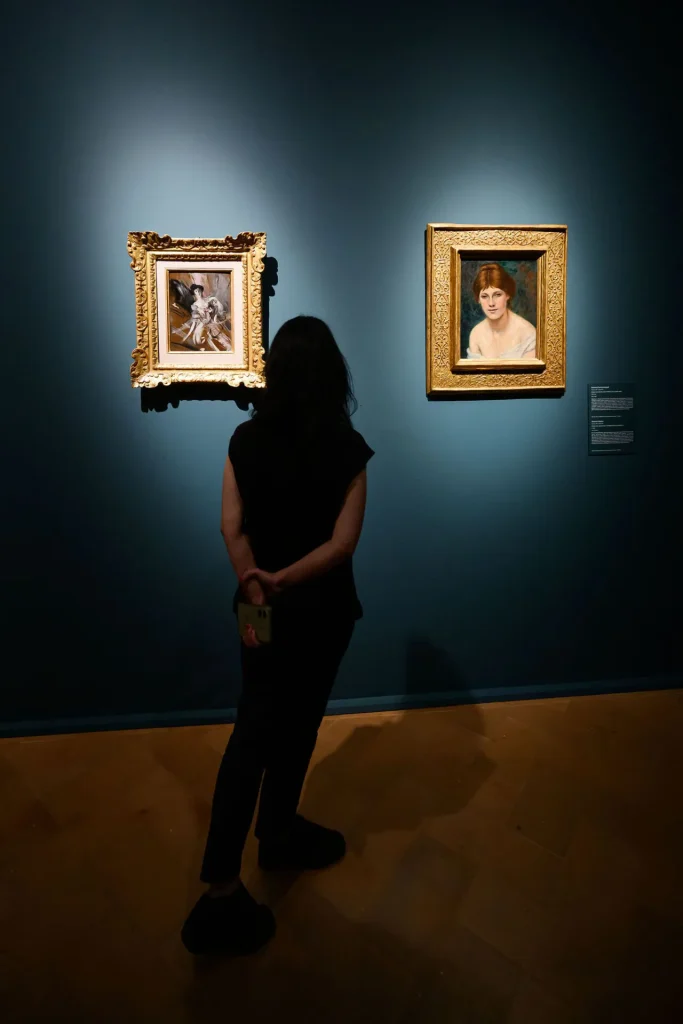 immagine per L'Arlesiana di Van Gogh a Perugia. a destra opera di Zandomeneghi
