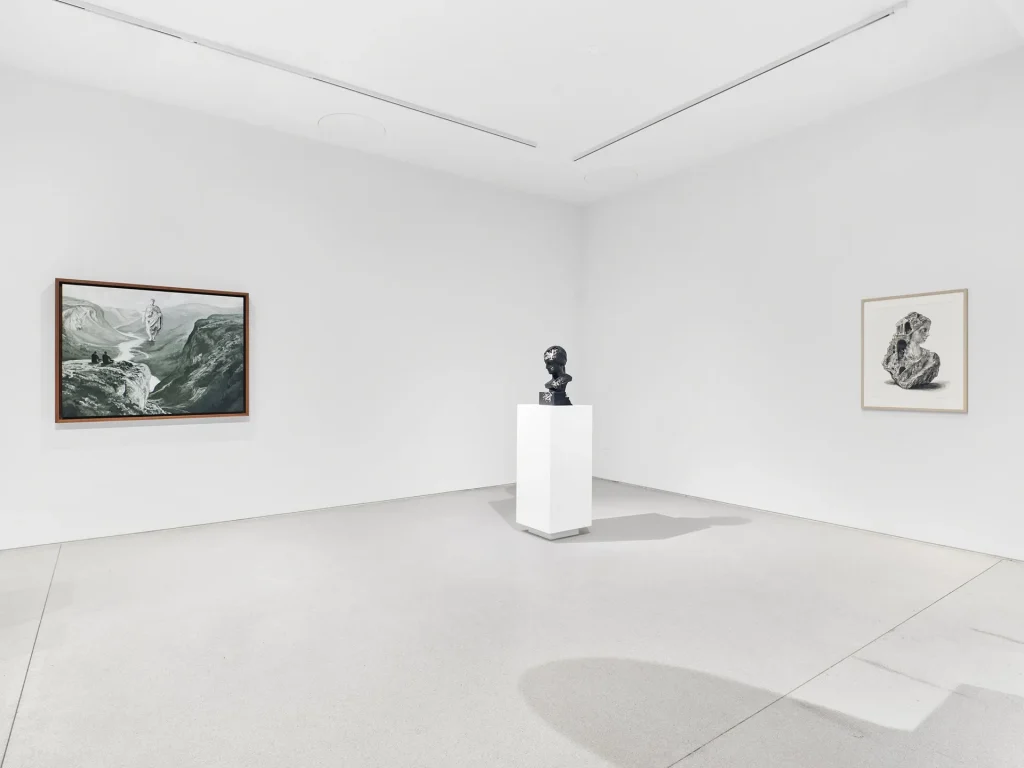 immagine per Views of Daniel Arsham’s exhibition ‘Time Fold’ at Perrotin London, 2026. Photo: Eva Herzog. Courtesy of the artist and Perrotin