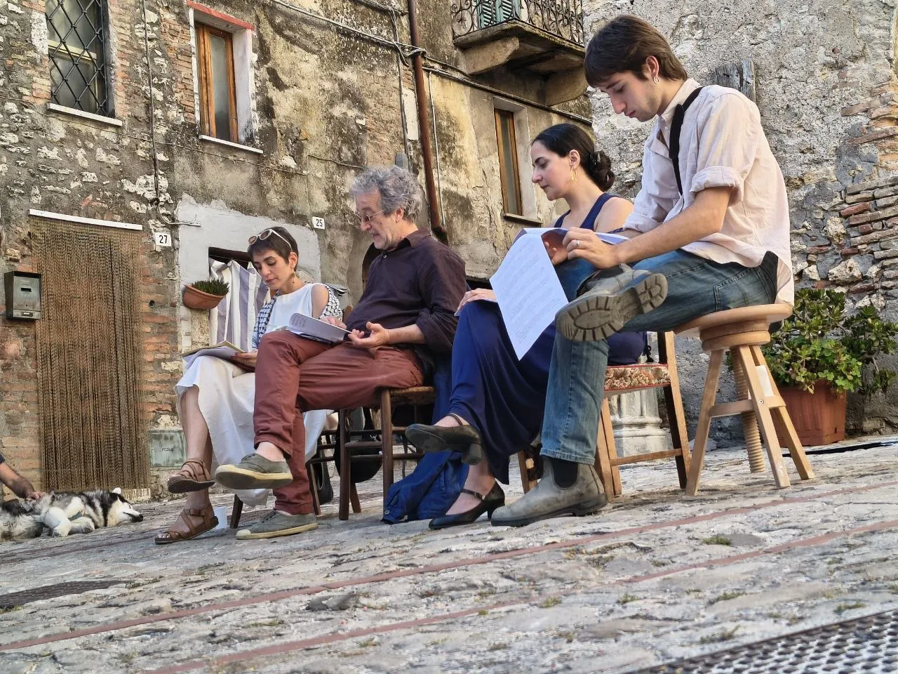 immagine per Arte oltre la guerra, lettura di Helia Hamedani, Andrea Fogli, Parastoo Pakzad, Tommaso Fogli