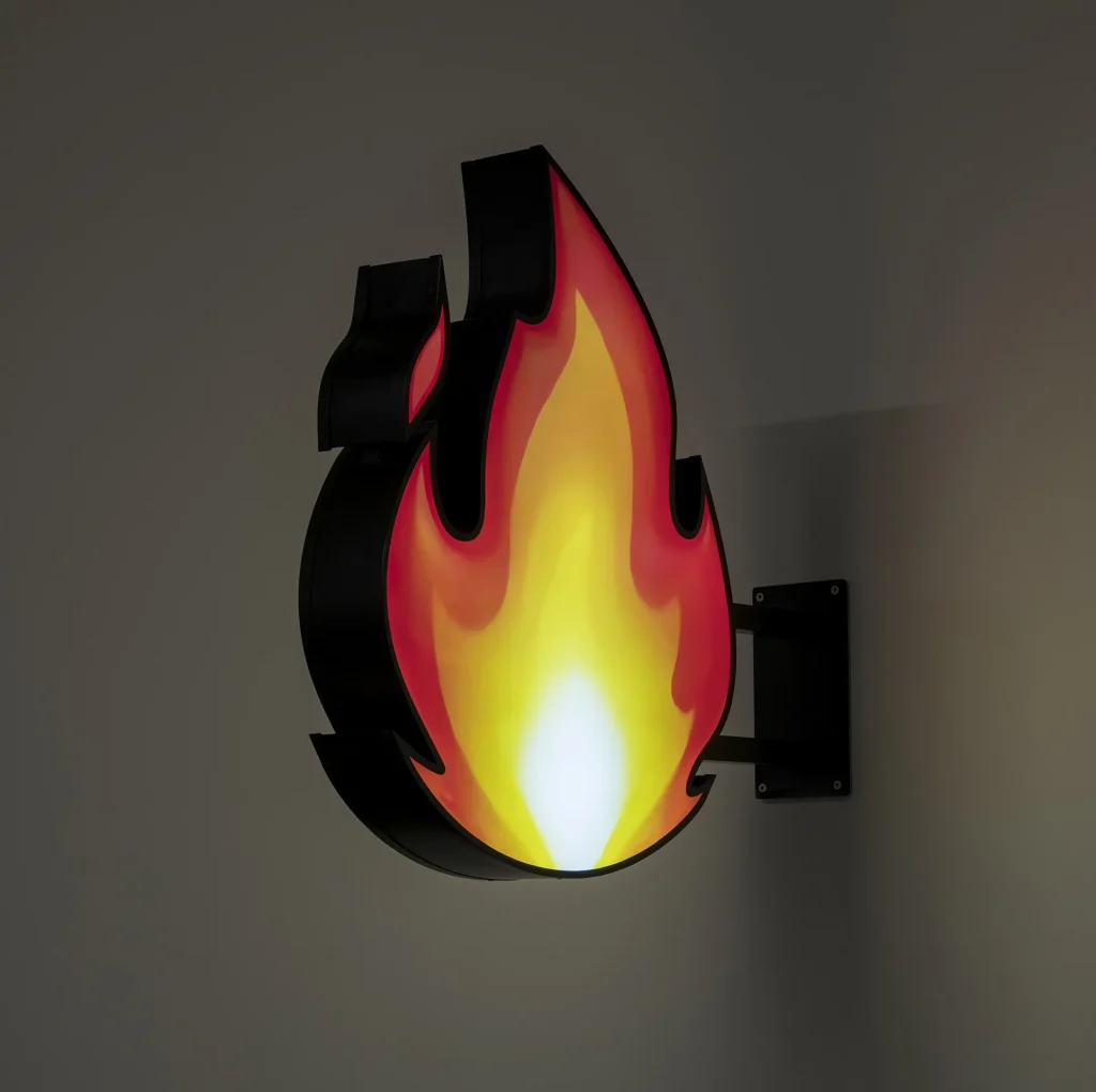 immagine per l'opera On fire, 2023 di Claire Fontaine