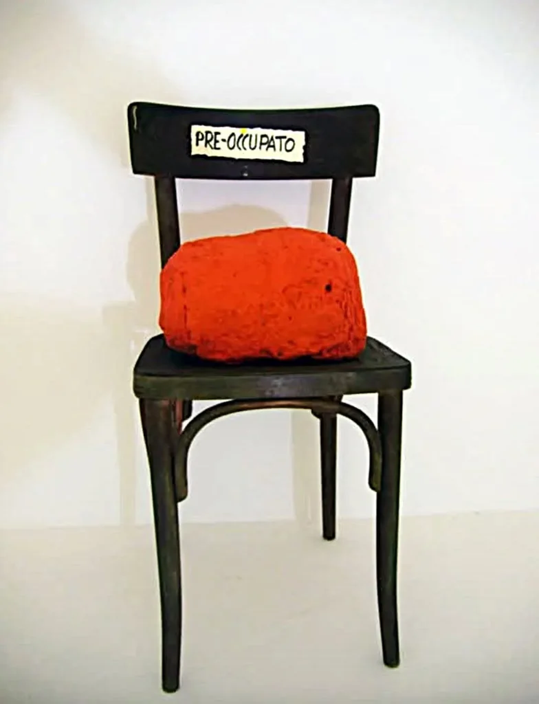 immagine per Fausto Delle Chiaie, Pre-occupato, spazio-galleria Opera Unica, Via della Reginella, Roma