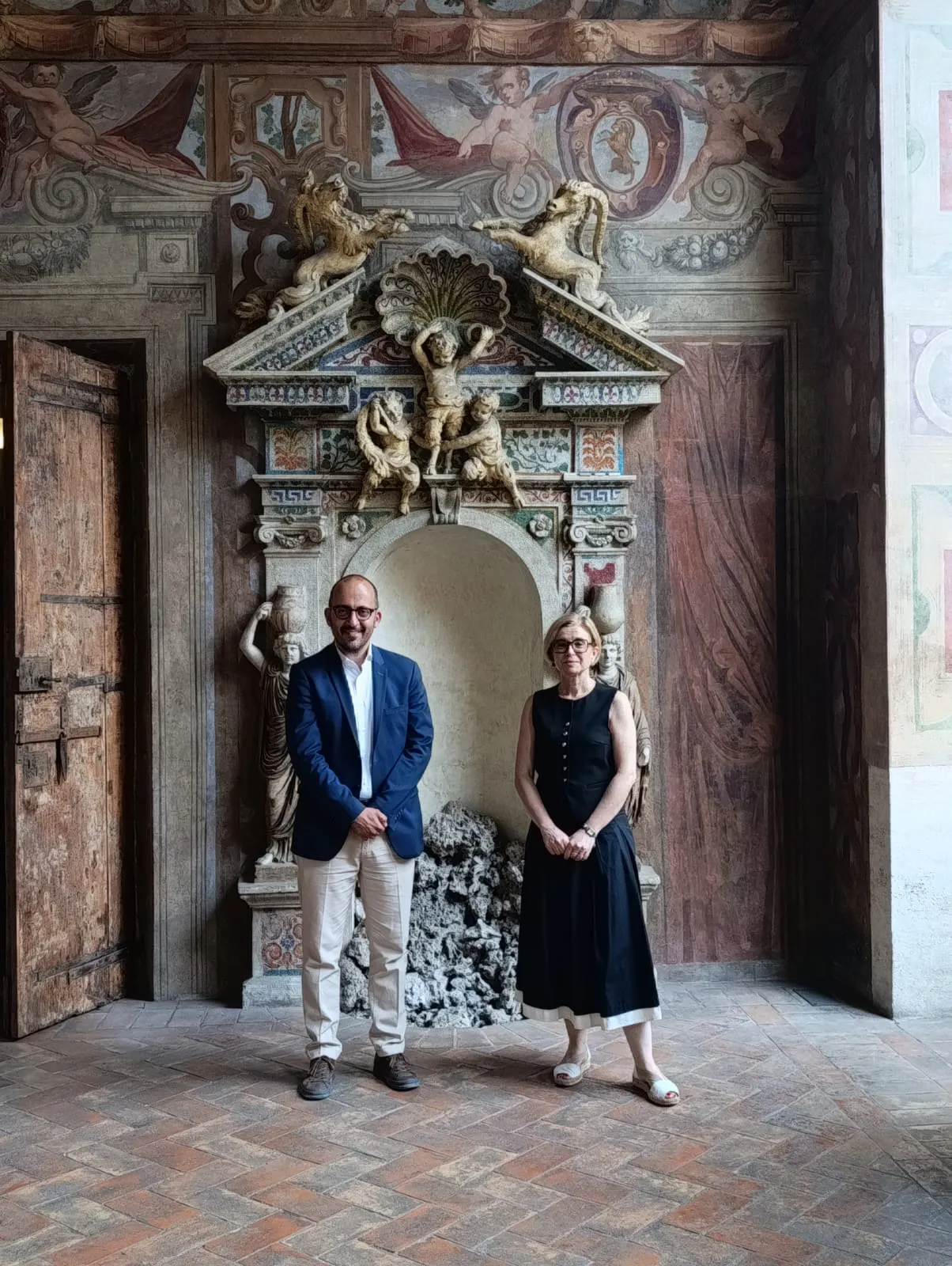 immagine per Federica Rinaldi e Gianluca Lanzi. Firma intesa Municipio XI Roma, Palazzo Altemps
