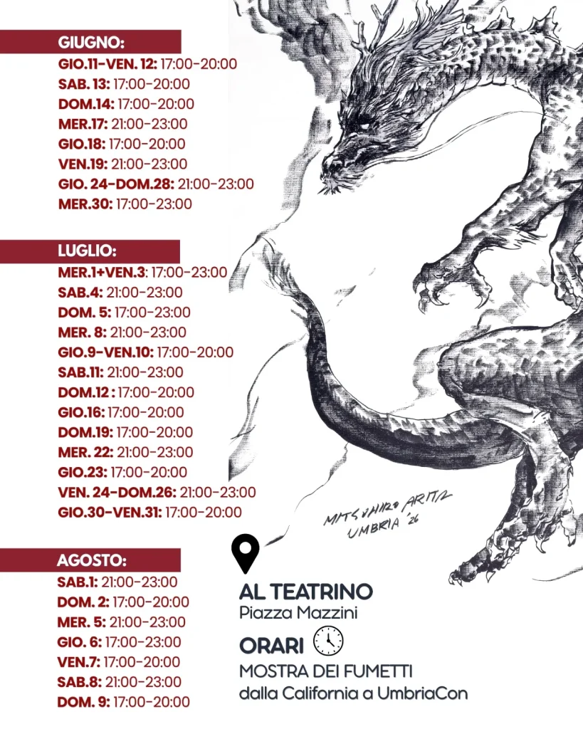 Immagine per la locandina con gli giorni ed orari di apertura della mostra.