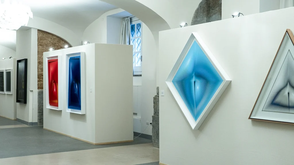 immagine per Alberto Biasi e altre visioni delle superfici. Hsiao - Rotta Loria - Tornquist