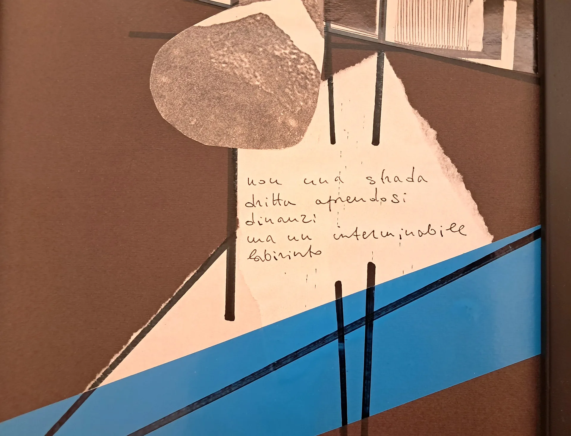 immagine per exhibition view Maria Lai. Essere è tessere - Senza Titolo, 1992 (part.)(ph Manuela De Leonardis)