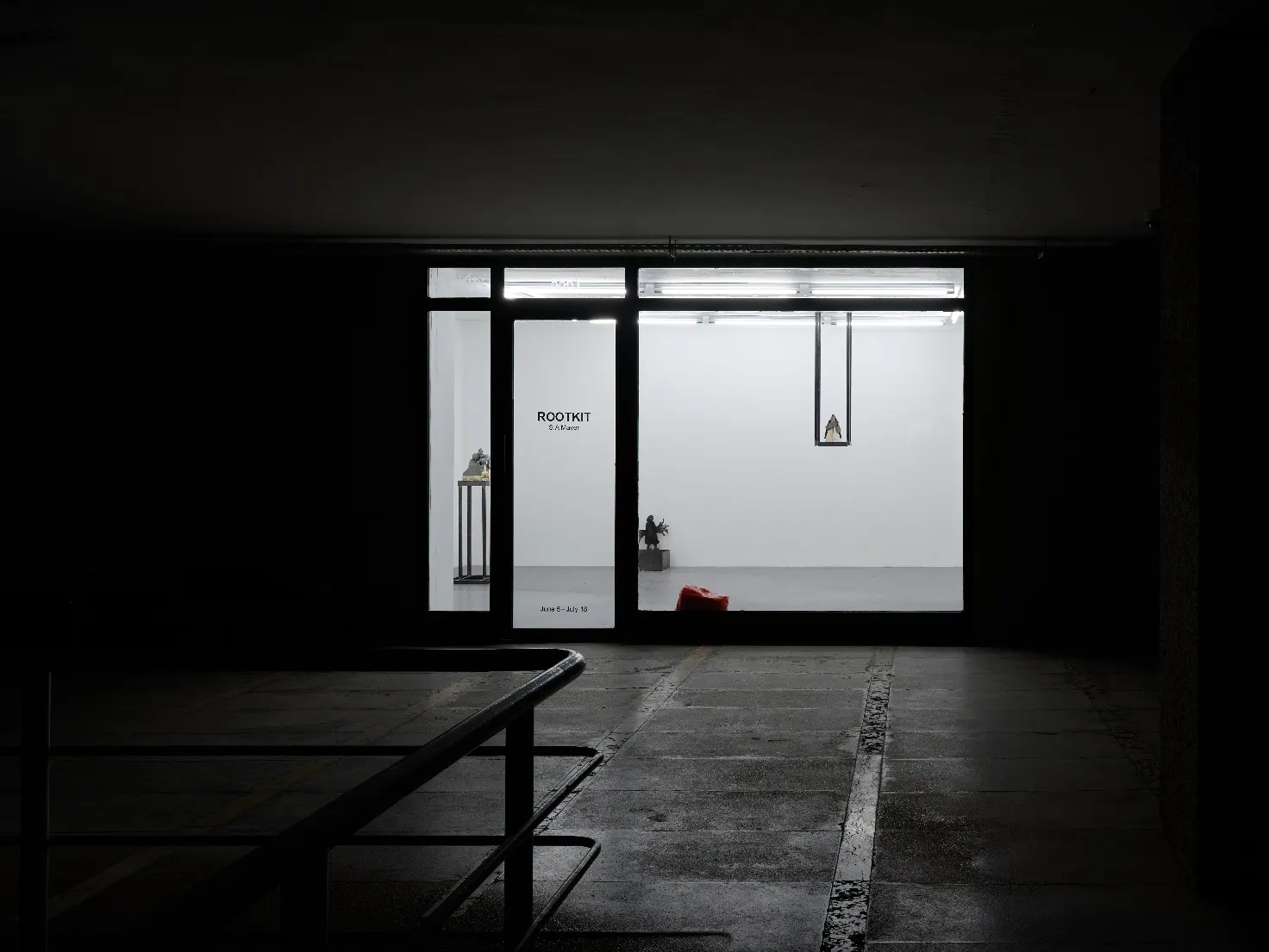 immagine per S.A Mayer, Rootkit exhibition view, 2026, Benta Space, Istanbul - Ph. Barış Özçetin