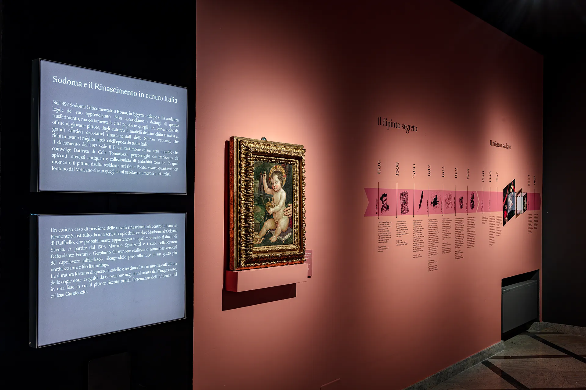 immagine per (Foto 3) Il dipinto segreto (dalla sezione 5, Sodoma e il Rinascimento in centro Italia), courtesy of Fondazione Accorsi-Ometto