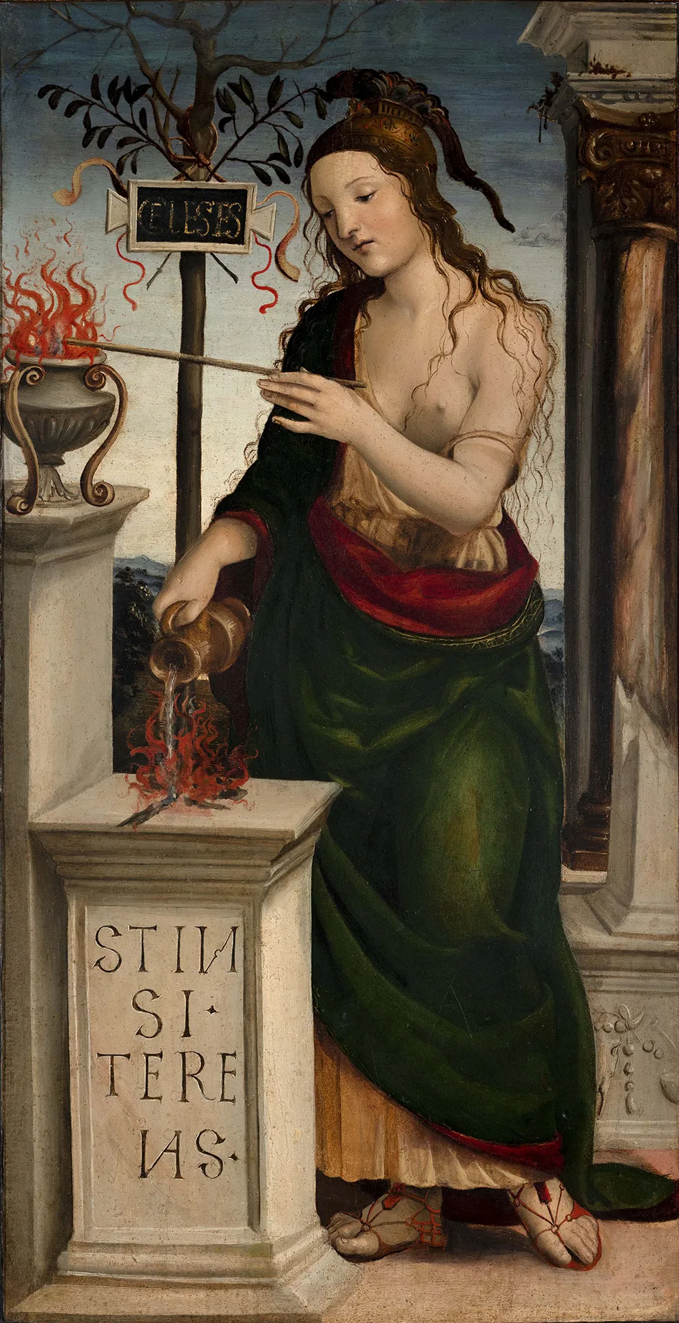 immagine per (Foto 6, courtesy of Fondazione Accorsi-Ometto) Sodoma, Allegoria dell'Amor Celeste, 1503-1504 circa; olio su tavola, Siena, Palazzo Chigi-Saraceni