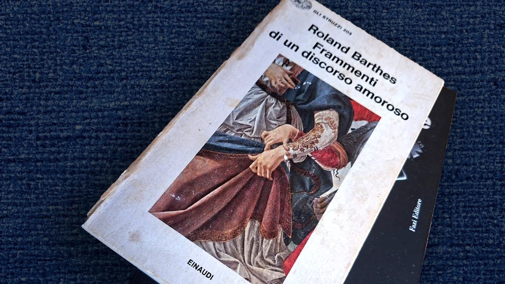 immagine per Frammenti di un discorso amoroso. Amare significa parlare di sé.