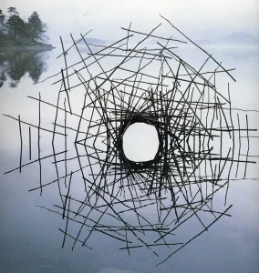immagine per Andy Goldsworthy. Ramoscelli High Bentham Yorkshire. Regno Unito Ph. Andy Goldsworthy