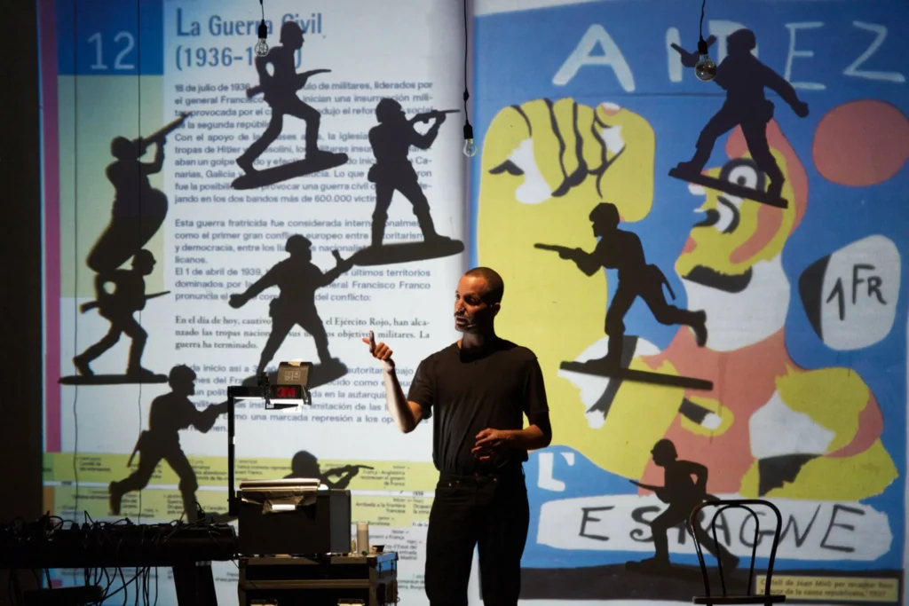 immagine per Sergi Caseiro Nieto, El Pacto del Olvido, Teatro Francesco Stabile, 2024, foto Salvatore Laurenzana per Città delle 100 scale festival