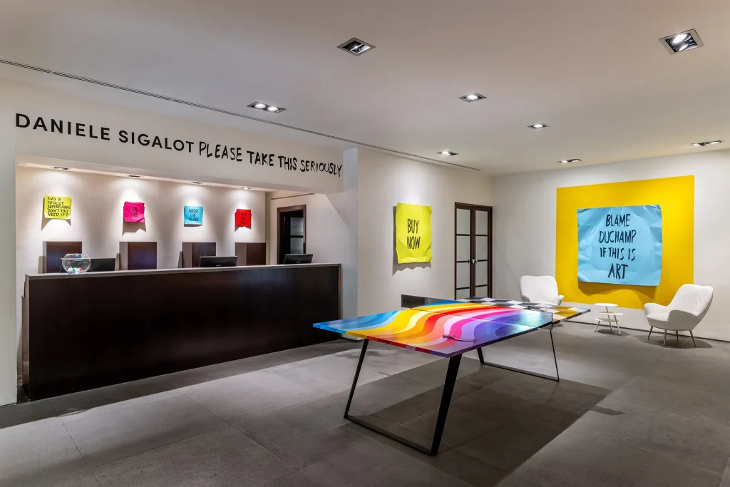 immagine per 2026 Gallery Hotel Art di Firenze - art exhibition, Daniele Sigalot. Courtesy immagini: Lungarno Collection