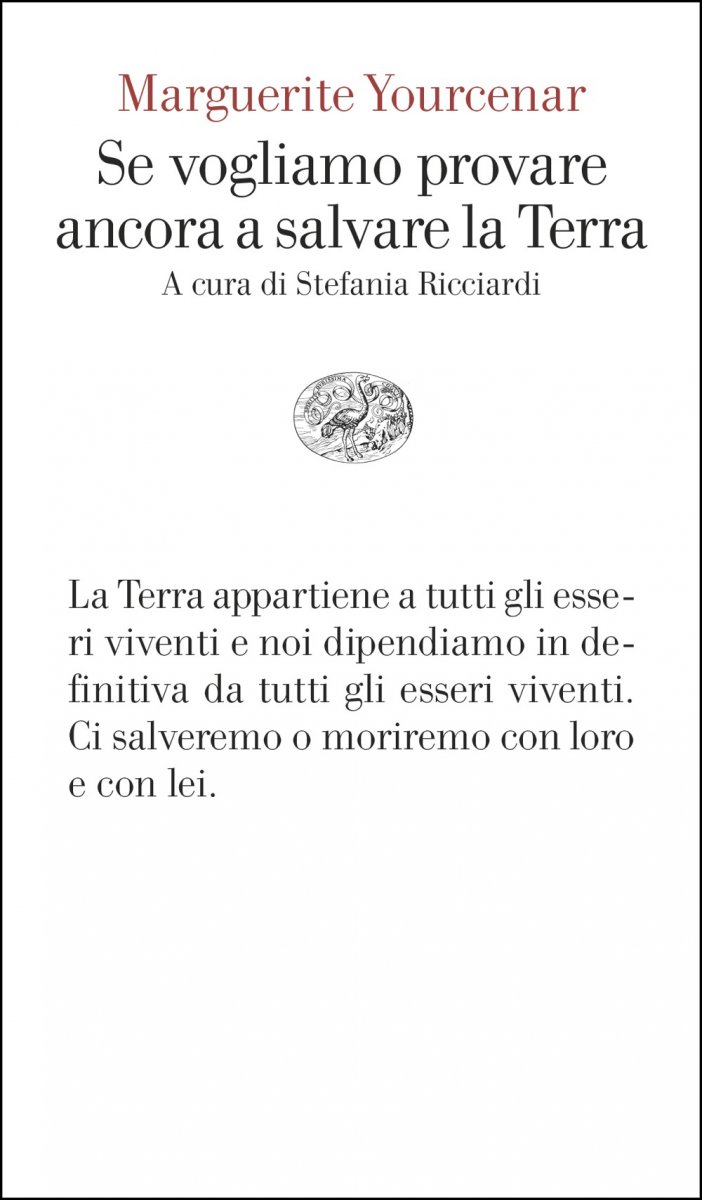 immagine per copertina del libro Se vogliamo provare ancora a salvare la Terra, di Marguerite Yourcenar