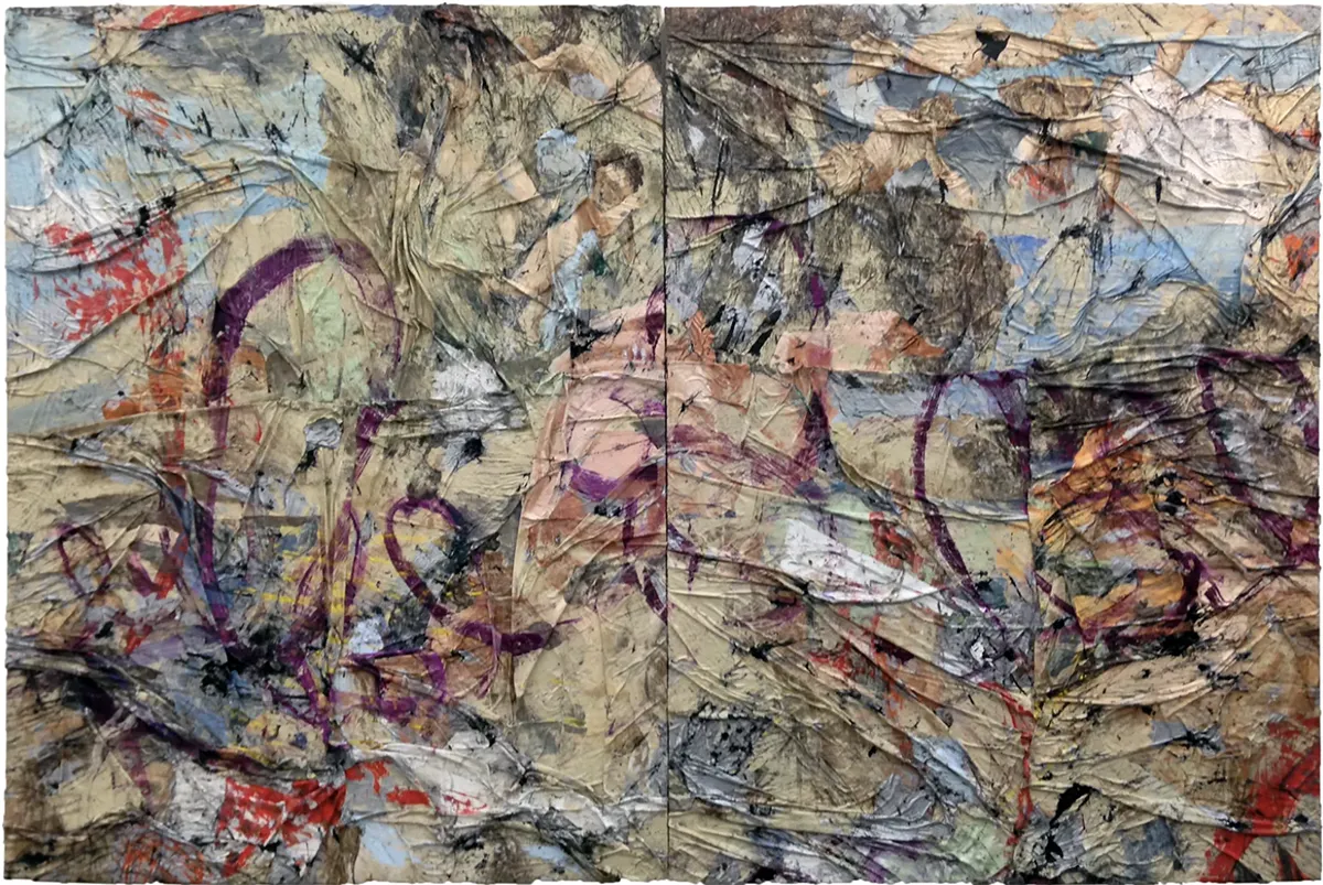 immagine per Angel Otero, The Triumph, 2013, 96 x 145 in.
