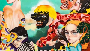 immagine per Joan Alfaro Cabrera. L'arte andina all'Istituto Cervantes di Roma è Sesión Neón Andina.