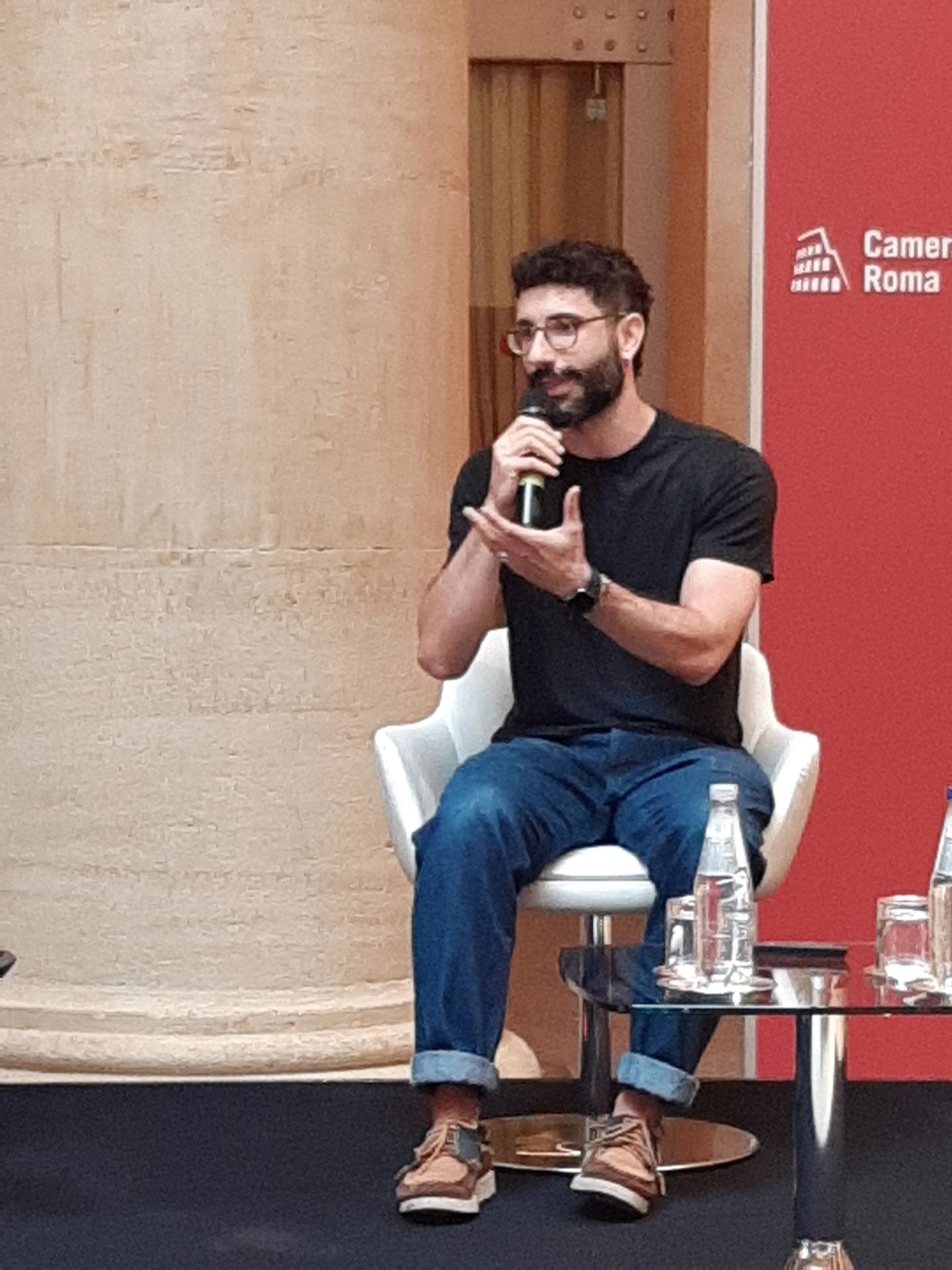 immagine per Pietro Scola di Mambro, il concept artist del Pinocchio cinematografico di Matteo Garrone alla presentazione del Romics.