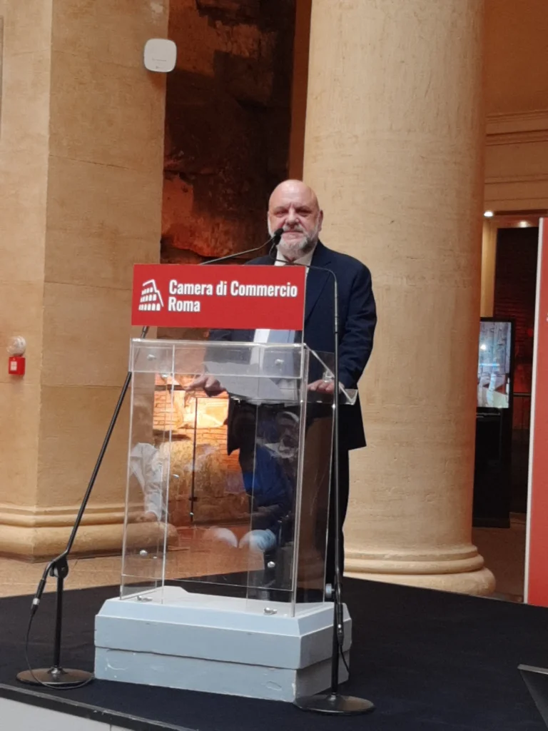 immagine per L’Amministratore Unico della Fiera di Roma, Fabio Casasoli, alla presentazione della 37ª edizione del Romics. Ph. Luca Martusciello