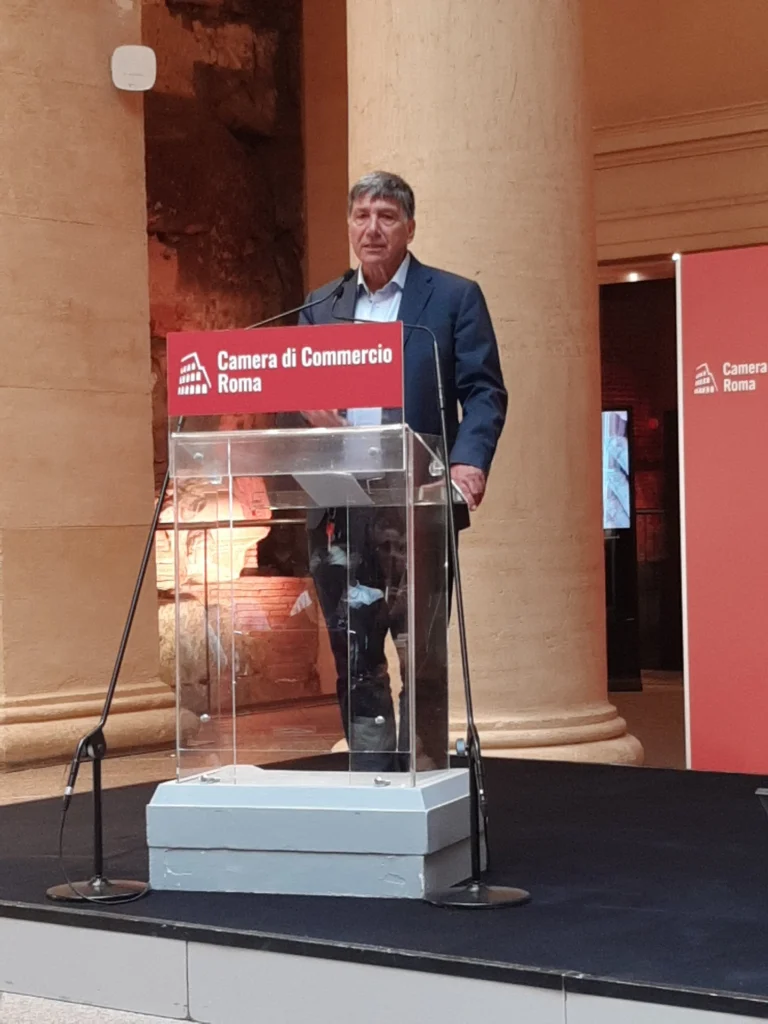 immagine per Lorenzo Tagliavanti, Presidente della Camera di Commercio di Roma, alla presentazione della 37ª edizione del Romics. Ph. Luca Martusciello