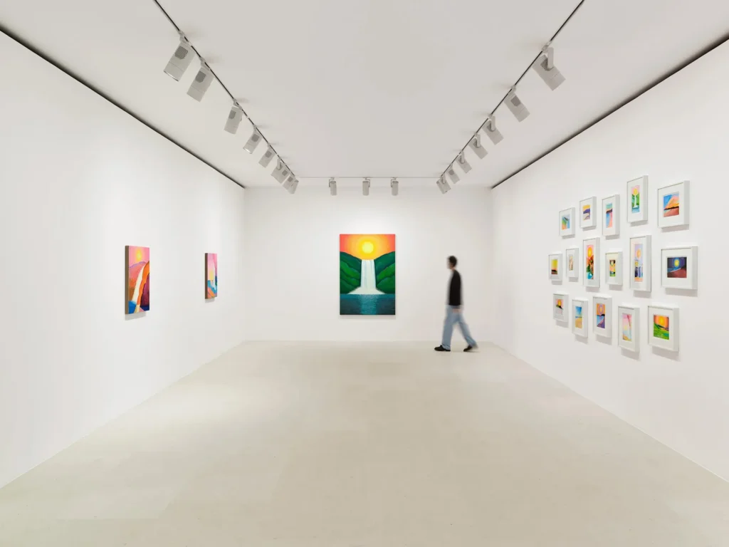 immagine per JENNIFER GUIDI Waterfall 2026 installation view © Jennifer Guidi Photo Thomas Lannes Courtesy Gagosian