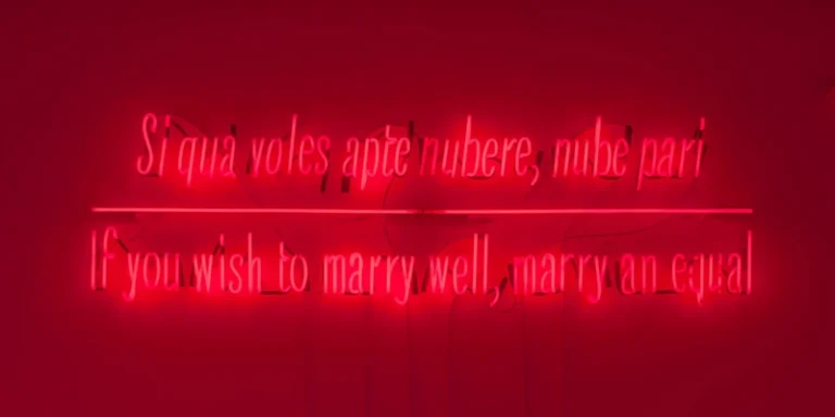 immagine per Palazzo Luce presenta l’installazione site-specific di Joseph Kosuth