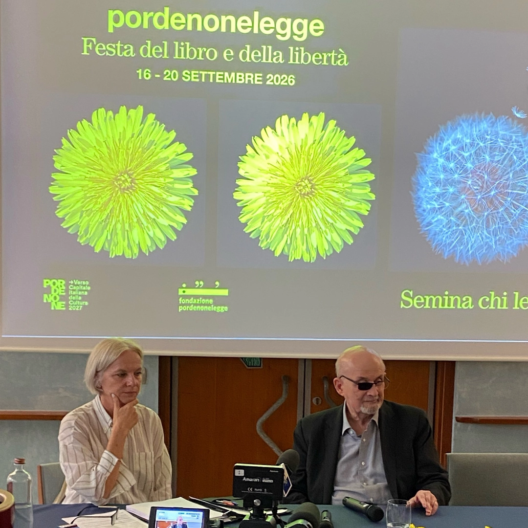 immagine per Pordenonelegge #1. Le vere minacce, le gabbie e la lezione di Salman Rushdie