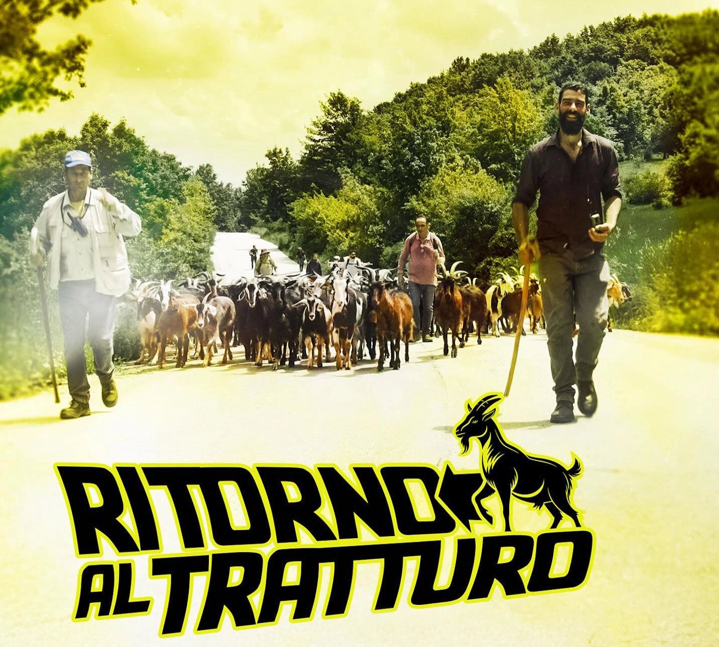 immagine per Ritorno al tratturo, il docufilm diretto da Francesco Cordio, che lo ha ideato insieme all’attore Elio Germano e al ricercatore Filippo Tantillo