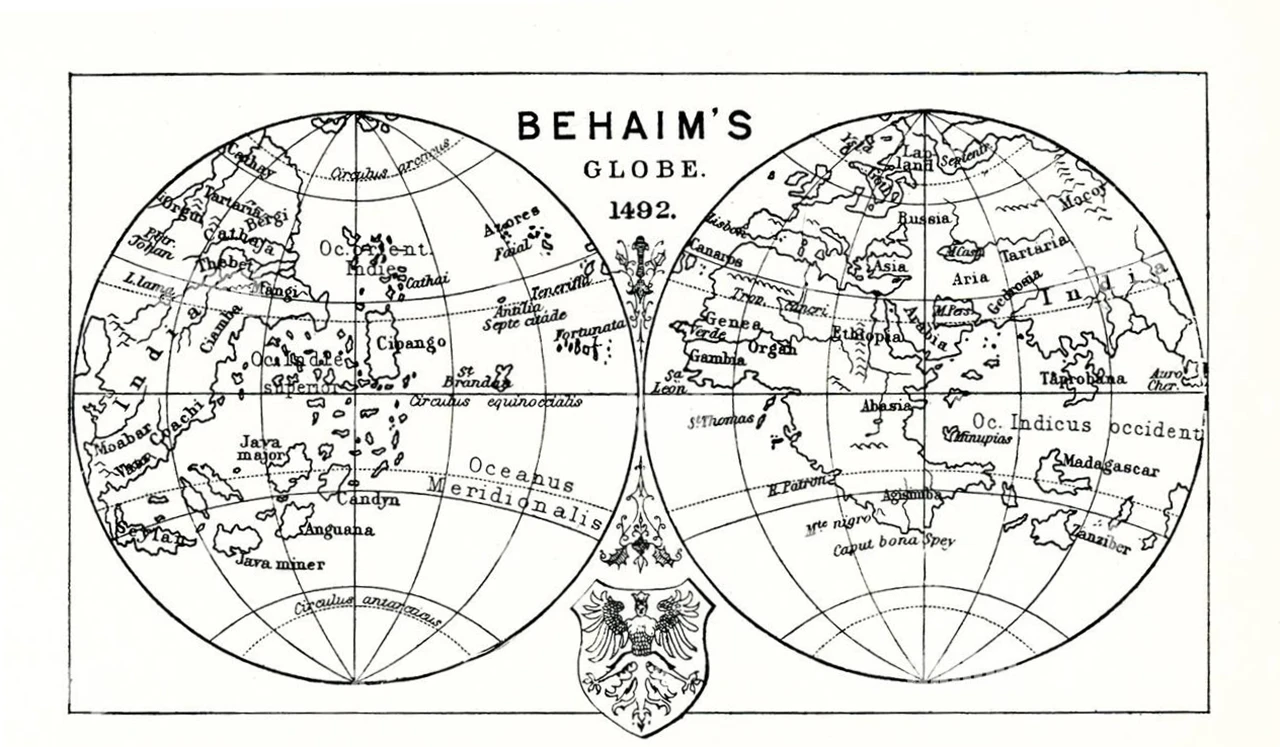 immagine per Erdapfel di Martin Behaim 1492