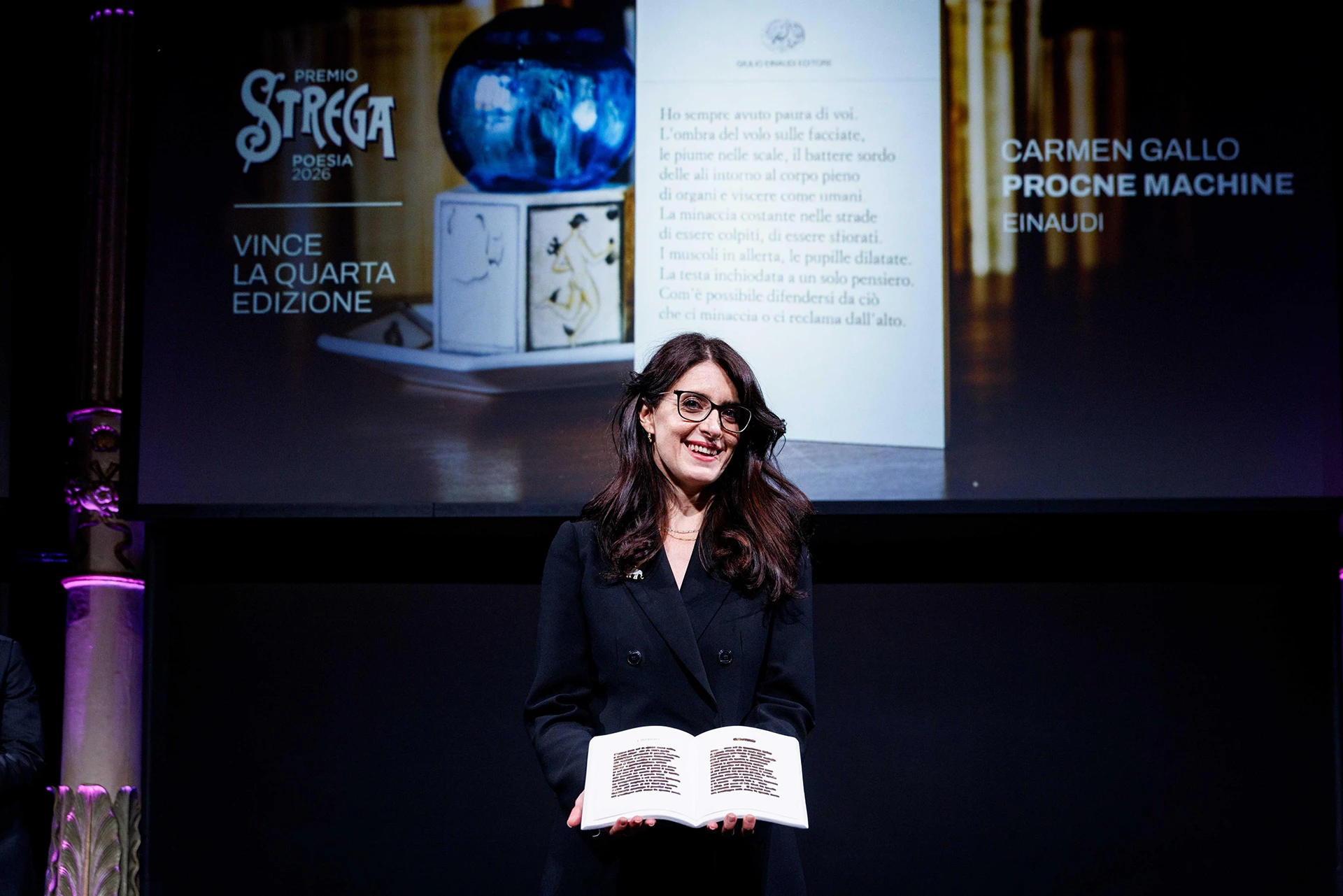 immagine per Carmen Gallo, Premio Srega oesia 2026. Credits MUSA-Fondazione Bellonci