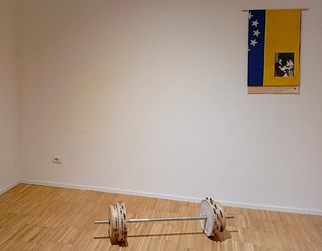 immagine per Pamela Diamante, Tecniche di distruzione di una cultura, 2023. A parete, Il personale è politico - ph. Barbara Martusciello