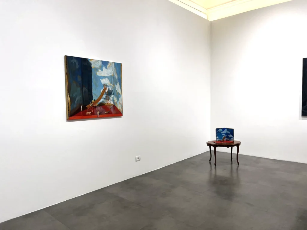 immagine per Specie di spazi, Evgeniya Pankratova. Mimmo Scognamiglio Artecontemporanea, ph Aurora Soffritti