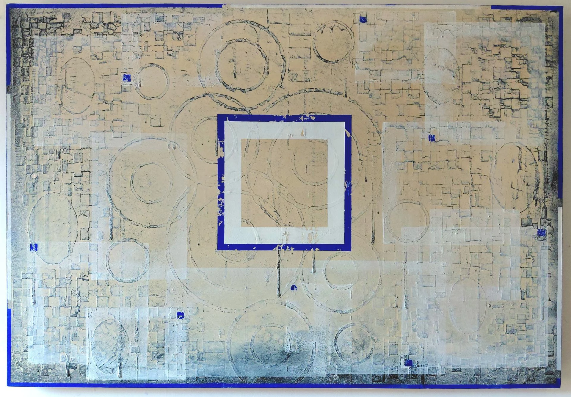 immagine per Roberto Floreani, Doppia Soglia. Tecnica mista su tela, 85x125, 2026