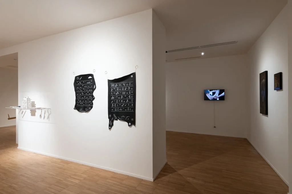 immagine per A che gioco stiamo giocando? - Galleria Gilda Lavia, installation view -ph. Giulia Benni