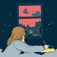 immagine per La capsula del tempo di Tillie Walden alla 60a edizione del Lucca Comics & Games.