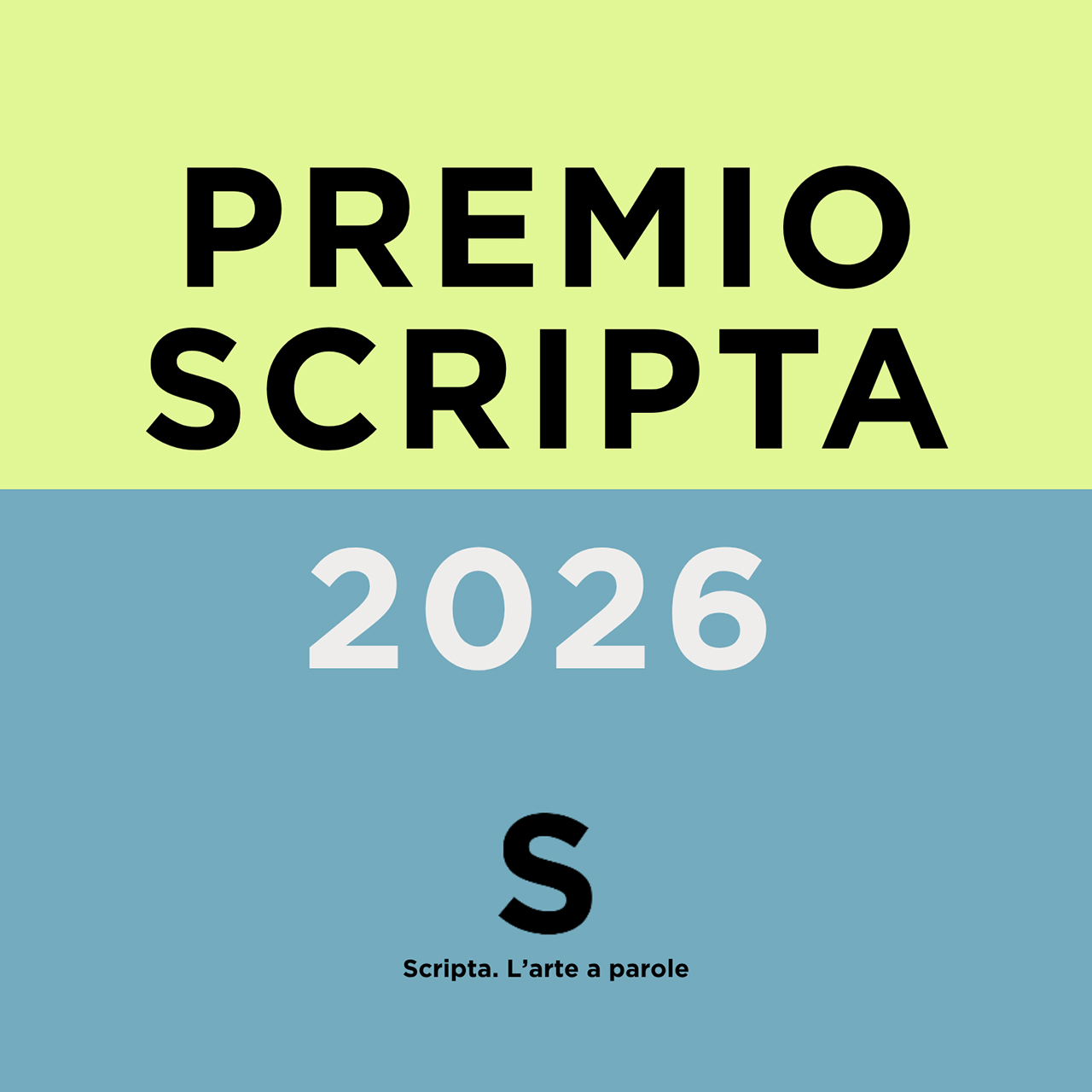 immagine per Premio Scripta V edizione